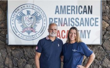 Olympic Coach Peter Andrew launches an Innovative Swim Program at American Renaissance Academy in Hawaii Peter and Tina Andrew