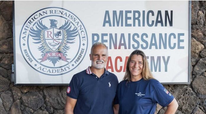 Olympic Coach Peter Andrew launches an Innovative Swim Program at American Renaissance Academy in Hawaii Peter and Tina Andrew