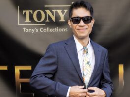 The prime of fashion designer Tony Liu of Tony’s Collections Tony Liu of Tony's Collections