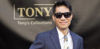 The prime of fashion designer Tony Liu of Tony’s Collections Tony Liu of Tony's Collections