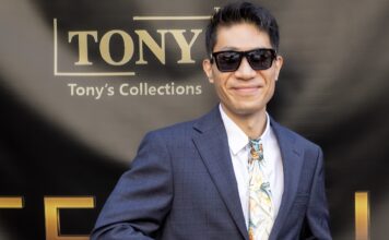 The prime of fashion designer Tony Liu of Tony’s Collections Tony Liu of Tony's Collections