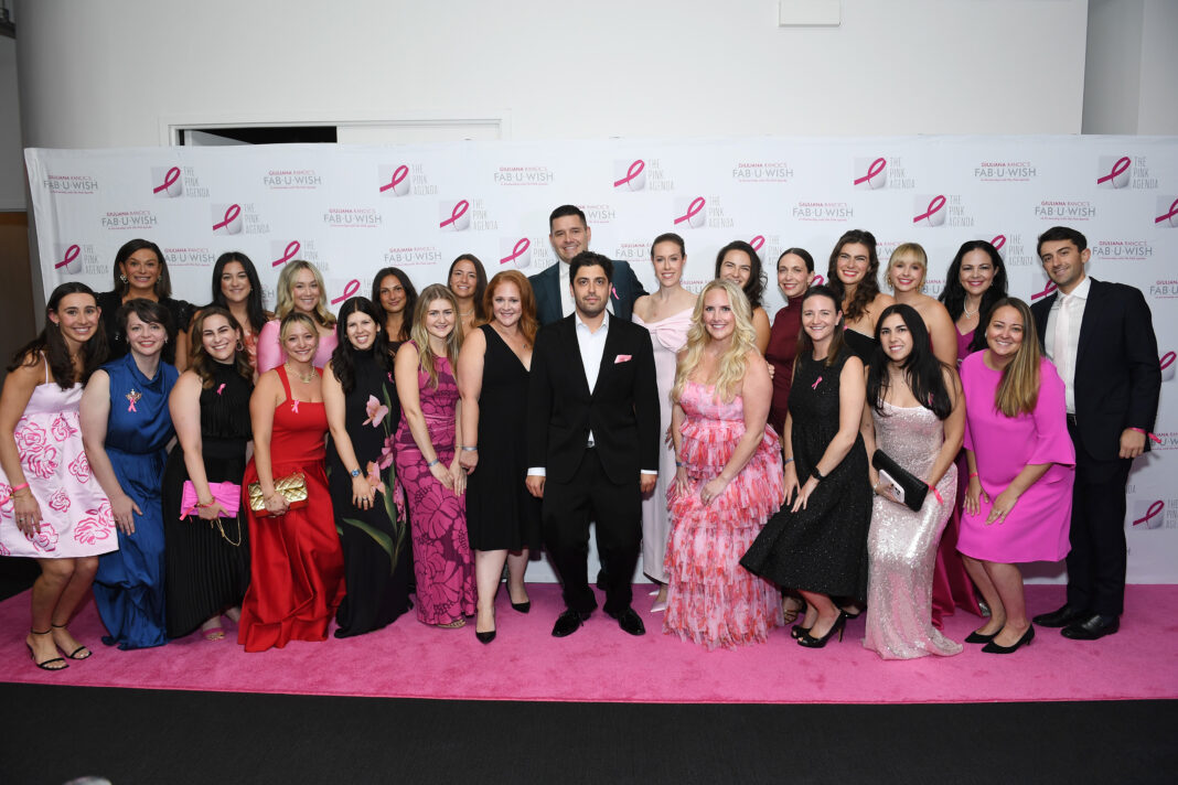 The Pink Agenda leadership team attend The Pink Agenda Annual New York City Gala at Tribeca Rooftop
