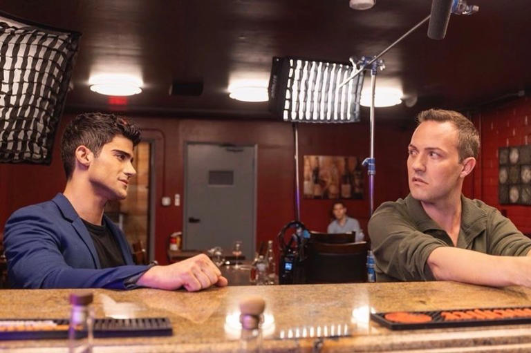 Max Ehrich and Bryan James Max Ehrich and Bryan James