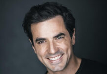 Chatting with actors Antonio Cupo, Stephen Huszar, Daniel Lissing, and Marcus Rosner at Christmas Con Antonio Cupo