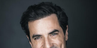 Chatting with actors Antonio Cupo, Stephen Huszar, Daniel Lissing, and Marcus Rosner at Christmas Con Antonio Cupo