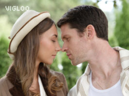 Review: Ryan Larson and Emma Almeida star in ‘The Blind Bride of the Scarred Mafia Boss’ on Vigloo Emma Almeida and Ryan Larson