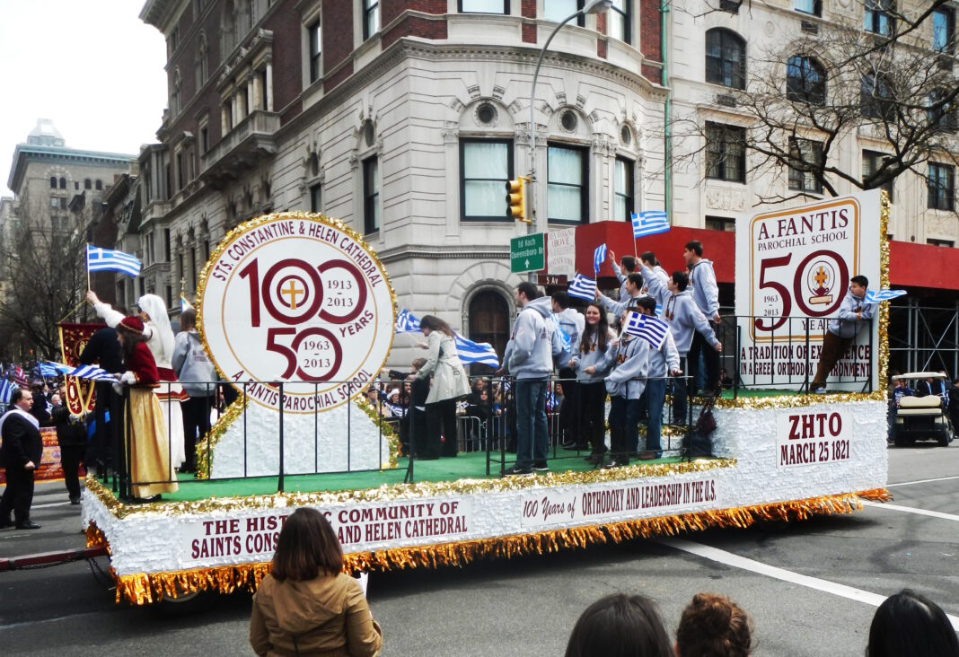 Greek Independence Day Parade in Manhattan