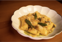 Leslie NYC is one of the best Manhattan restaurants that opened in 2025 Agnolotti at Leslie NYC