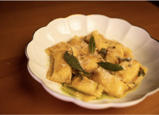 Leslie NYC is one of the best Manhattan restaurants that opened in 2025 Agnolotti at Leslie NYC