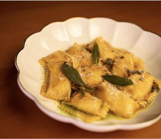 Leslie NYC is one of the best Manhattan restaurants that opened in 2025 Agnolotti at Leslie NYC