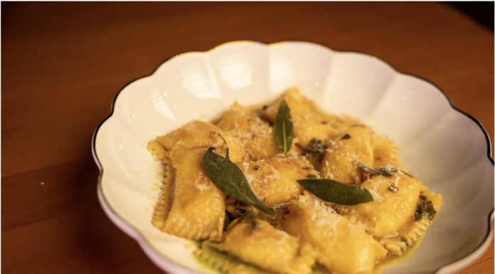 Leslie NYC is one of the best Manhattan restaurants that opened in 2025 Agnolotti at Leslie NYC