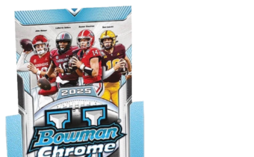 Is ‘Bowman U Chrome’ Worth It? I Opened Two Hobby Boxes to Find Out U Bowman Chrome Hobby Box containing professionally graded sports cards in protective slabs on a white background, representing card condition, rarity, and investment value.