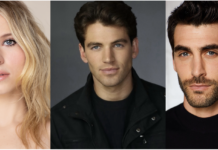 2026 Vertical Drama Love Fan Awards; Noah Fearnley, Nicole Mattox and Eric Guilmette among attendees Nicole Mattox, Noah Fearnley, and Sam Myerson