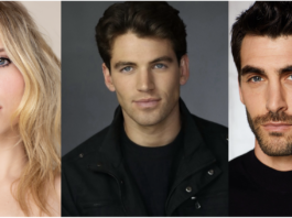 2026 Vertical Drama Love Fan Awards; Noah Fearnley, Nicole Mattox and Eric Guilmette among attendees Nicole Mattox, Noah Fearnley, and Sam Myerson