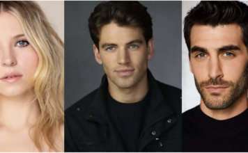 2026 Vertical Drama Love Fan Awards; Noah Fearnley, Nicole Mattox and Eric Guilmette among attendees Nicole Mattox, Noah Fearnley, and Sam Myerson