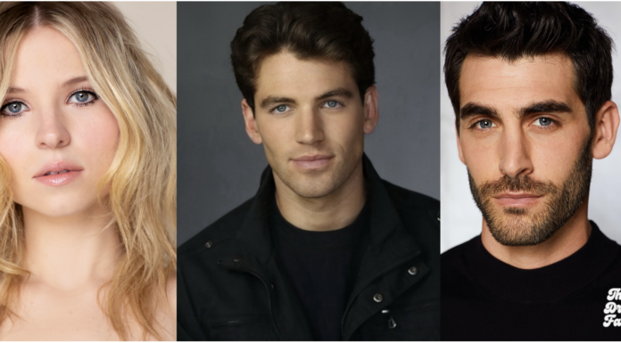 2026 Vertical Drama Love Fan Awards; Noah Fearnley, Nicole Mattox and Eric Guilmette among attendees Nicole Mattox, Noah Fearnley, and Sam Myerson