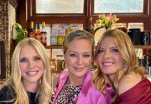 Lauralee Bell celebrates the 53rd anniversary of ‘The Young and The Restless’ with her castmates Lauralee Bell, Sharon Case and Michelle Stafford