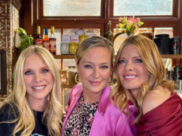 Lauralee Bell celebrates the 53rd anniversary of ‘The Young and The Restless’ with her castmates Lauralee Bell, Sharon Case and Michelle Stafford