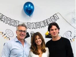 ‘Love Story’ actor Noah Fearnley finally meets Michael Bergin, the real-life person he portrays in hit series Michael Bergin, Joy, and Noah Fearnley