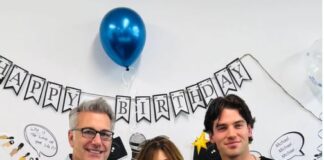 ‘Love Story’ actor Noah Fearnley finally meets Michael Bergin, the real-life person he portrays in hit series Michael Bergin, Joy, and Noah Fearnley