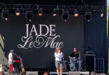 Jade LeMac Pulled Austin Toward Her, Effortlessly, at SXSW 2026 Jade LeMac performing live at Coca-Cola's Sips & Sounds festival (Day 2) at Auditorium Shores during SXSW 2026