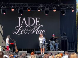 Jade LeMac Pulled Austin Toward Her, Effortlessly, at SXSW 2026 Jade LeMac performing live at Coca-Cola's Sips & Sounds festival (Day 2) at Auditorium Shores during SXSW 2026