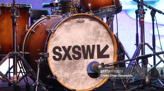 The City, the Music, the Moment: SXSW 2026 Has Something to Say Wynona Bleach drumset at International Nights showcase during SXSW Conference & Festivals at Rivian Park on March 13, 2025 in Austin, Texas. (Photo by Diego Donamaria/SXSW Conference & Festivals via Getty Images)