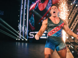 Review: Jessie Godderz is a force of nature in ‘American Gladiators’ on Prime Video Jessie Godderz in 'American Gladiators'