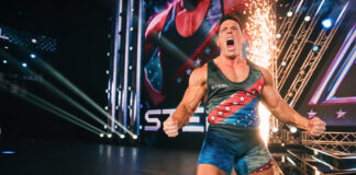 Review: Jessie Godderz is a force of nature in ‘American Gladiators’ on Prime Video Jessie Godderz in 'American Gladiators'