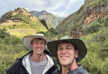 Nick Theurer and Matt Cassels discuss their ‘magical’ engagement in Peru Matt Cassels and Nick Theurer