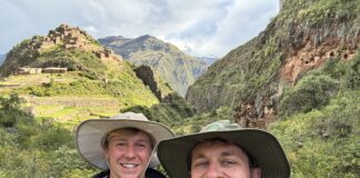 Nick Theurer and Matt Cassels discuss their ‘magical’ engagement in Peru Matt Cassels and Nick Theurer