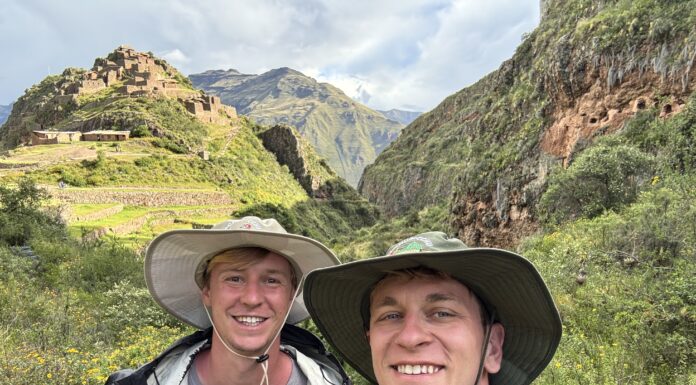 Nick Theurer and Matt Cassels discuss their ‘magical’ engagement in Peru Matt Cassels and Nick Theurer