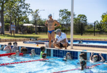 Andy Donaldson scores record-breaking swim in East Kimberley, with his longest solo swim to date Andy Donaldson