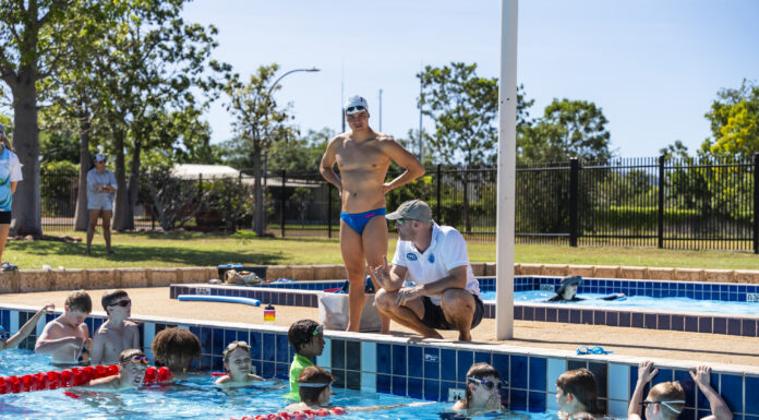 Andy Donaldson scores record-breaking swim in East Kimberley, with his longest solo swim to date Andy Donaldson