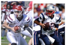 Craig Geoghan, ‘Finding Mr. Christmas’ Season 2 winner, would be a fitting choice to play Tom Brady someday Craig Geoghan and Tom Brady (side by side)