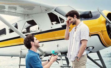 Kyle Pollak talks about his engagement to ‘Finding Mr. Christmas’ star Robbie Simpson Robbie Simpson and Kyle Pollak