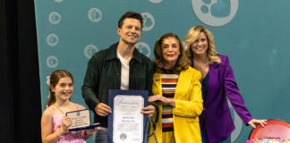 Magician Mat Franco is honored with the Key to the City of Las Vegas by Mayor Shelley Berkley Mat Franco