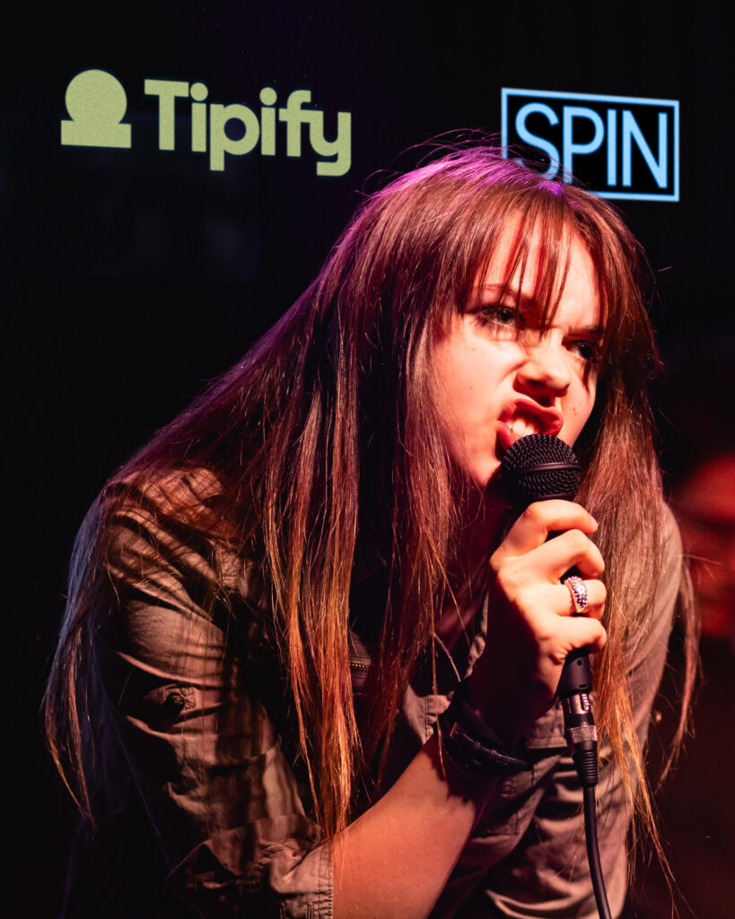 Belle x Blue performs at Road to Austin at SPIN x Tipify showcase during SXSW 2026 in Austin, Texas.