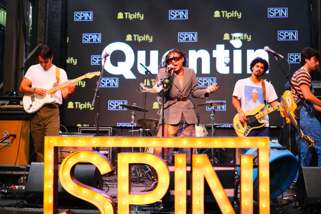 Quentin performs at SPIN x Tipify showcase during SXSW 2026 in Austin, Texas.