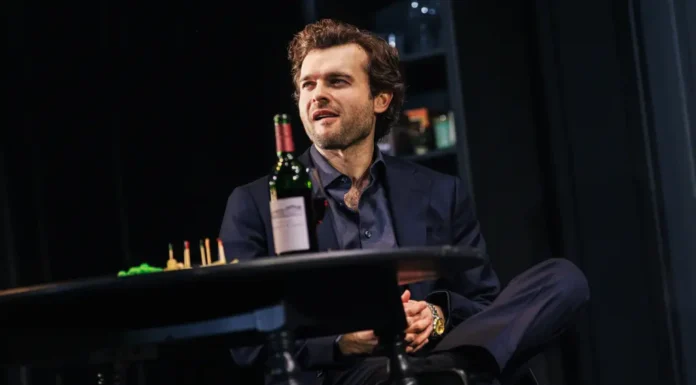 Review: ‘Becky Shaw,’ starring Alden Ehrenreich, is a captivating comedy on Broadway Alden Ehrenreich in 'Becky Shaw' on Broadway