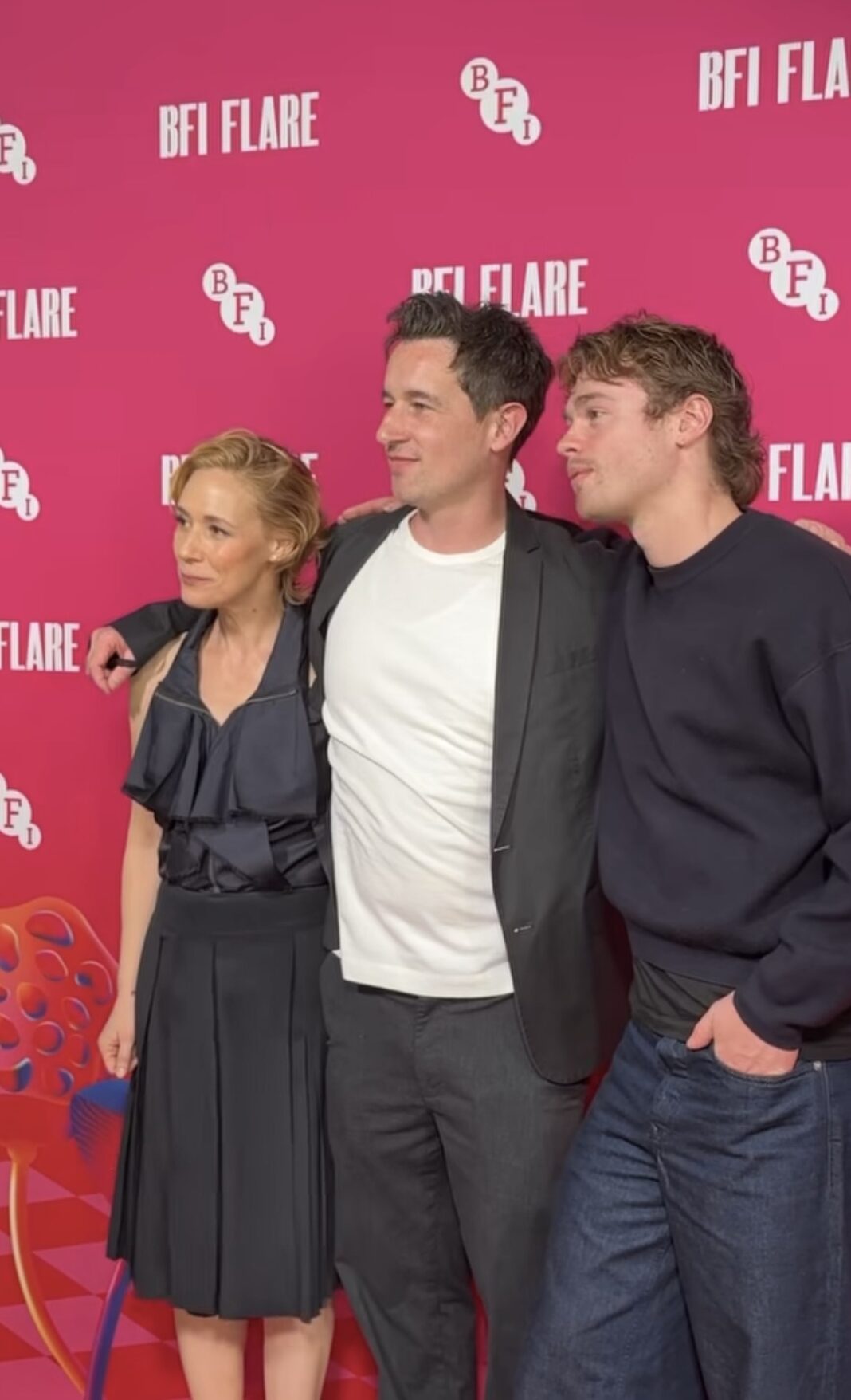 Liza Weil, Nick Butler, and Noah Parker Liza Weil, Nick Butler, and Noah Parker