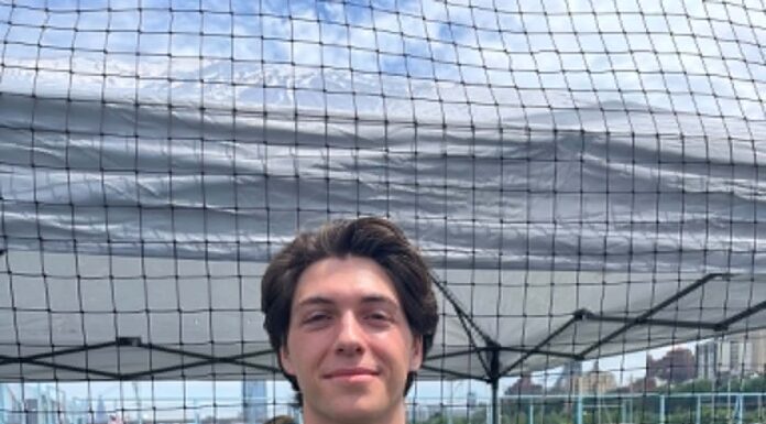 Jake Galluccio discusses being a part of the 2026 New York Film & Entertainment Soccer Tournament Jake Galluccio. Photo Credit: Markos Papadatos