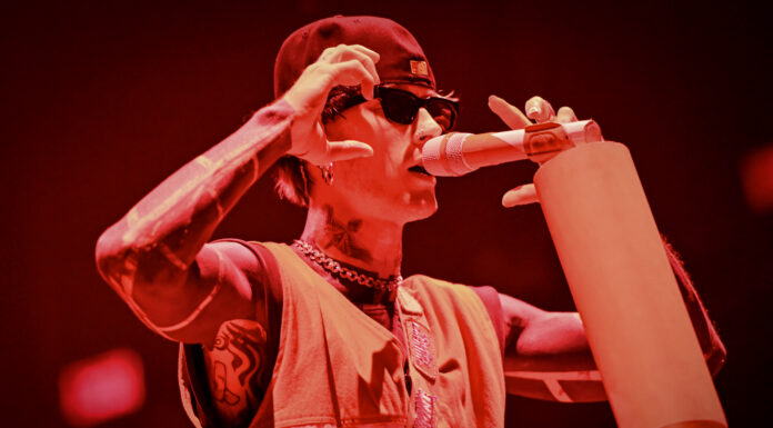 Review: mgk performs hit after hit at the Darien Lake Performing Arts Center in New York mgk
