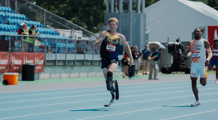 Interview: Hunter Woodhall has the heart of a champion Hunter Woodhall