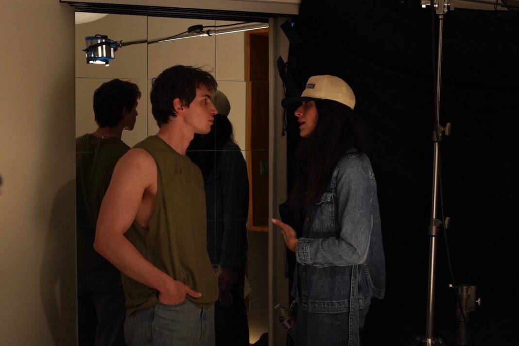 Joel Erdmann and Alivia Levie in 'Tunnel Vision' Joel Erdmann and Alivia Levie in 'Tunnel Vision'