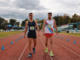 Robbie Amell talks about starring in the new sports comedy ‘Racewalkers’ Robbie Amell and Kevin Claydon in 'Racewalkers'