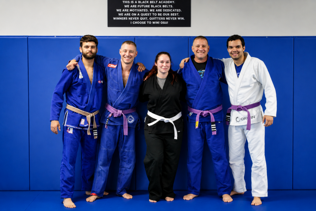 Sammy Morningstar and martial arts team