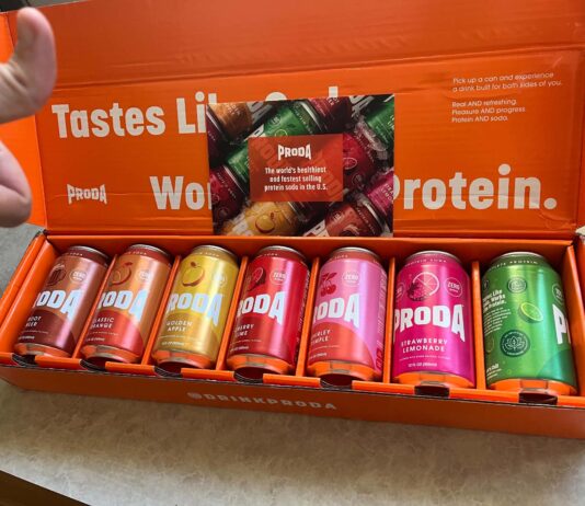 Review: Proda drinks are exceptional protein sodas Proda Drinks