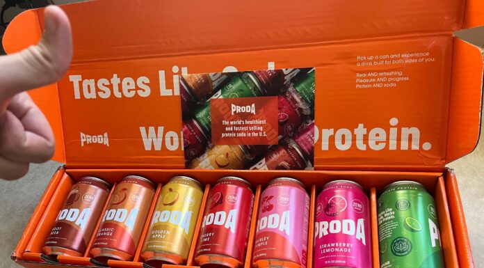 Review: Proda drinks are exceptional protein sodas Proda Drinks