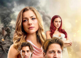 Review: Nikki Leigh and Travis DesLaurier soar in ‘Widowed by His Lie’ Nikki Leigh and the cast of 'Widowed by His Lie'